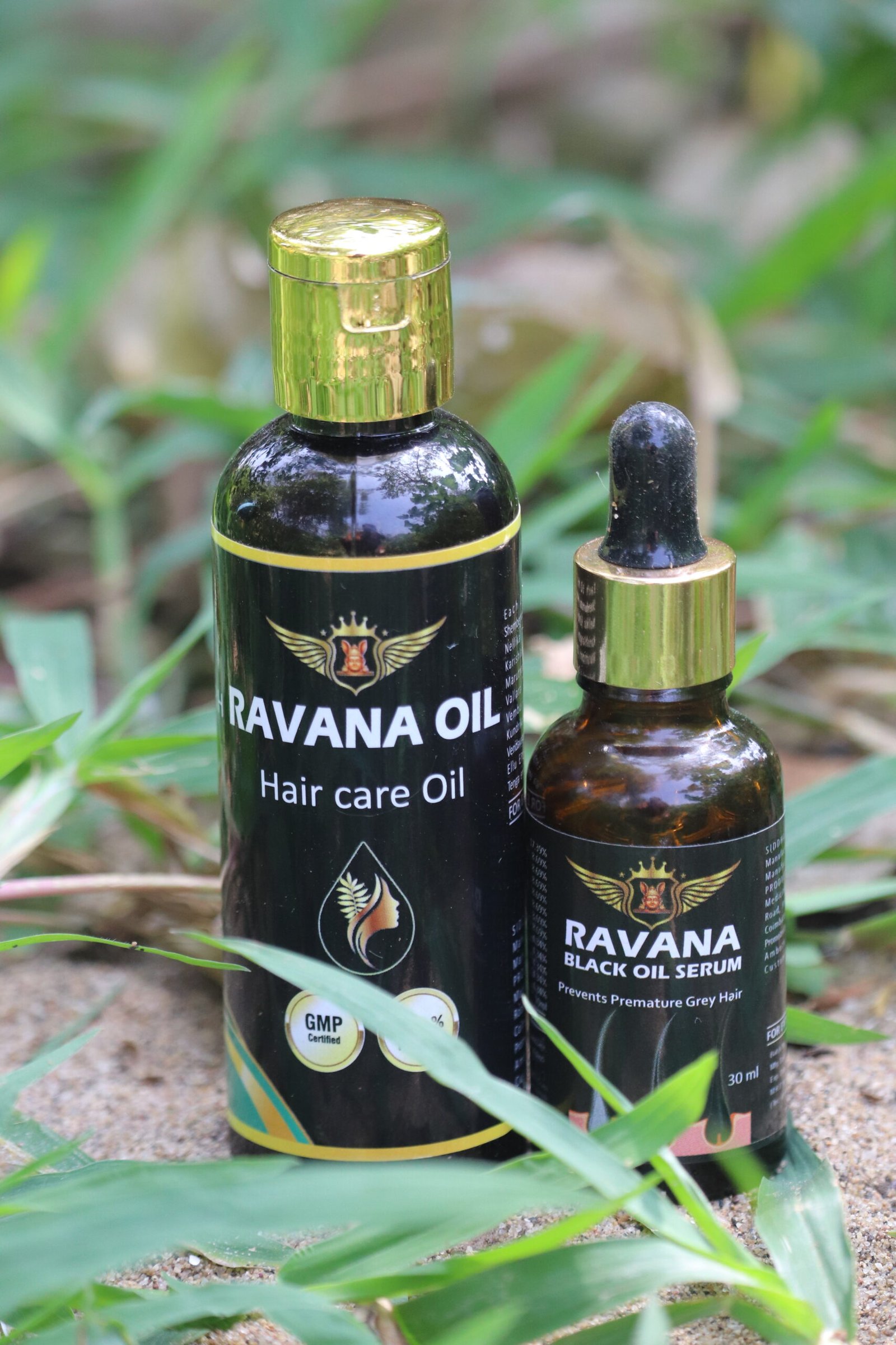 Sample Pack For Grey Hair – இளநரை ( 100 ml Hair Oil + 30 ml Serum Combo ) - Image 4