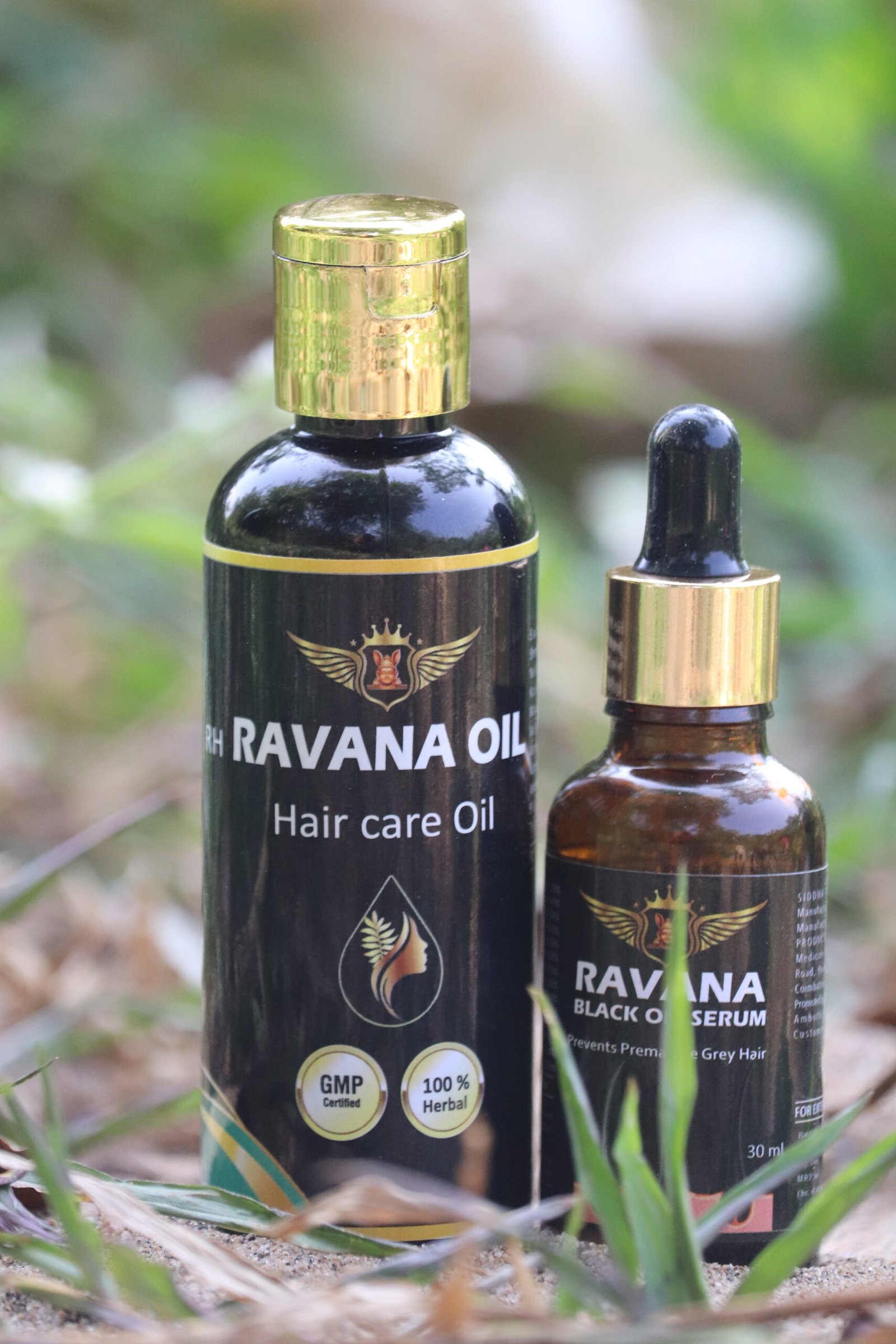 Sample Pack For Grey Hair – இளநரை ( 100 ml Hair Oil + 30 ml Serum Combo ) - Image 5